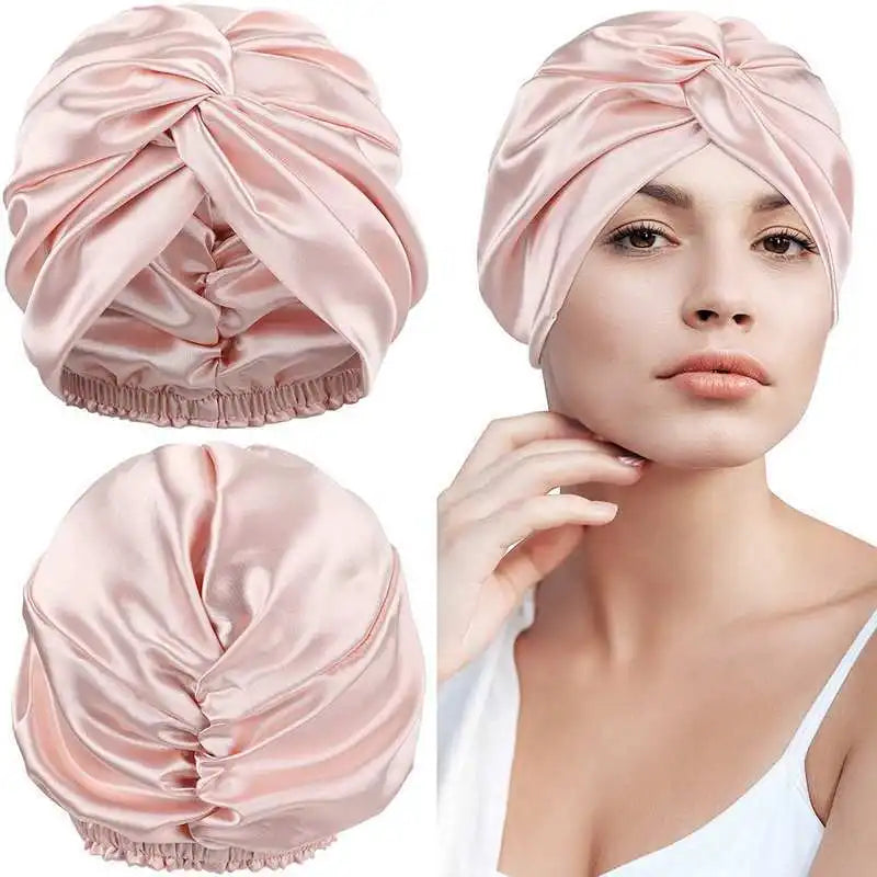Bonnet en soie pour cheveux